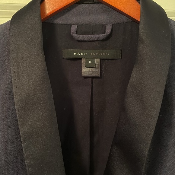 Marc Jacob’s navy/grey wool balzer - Picture 2 of 4